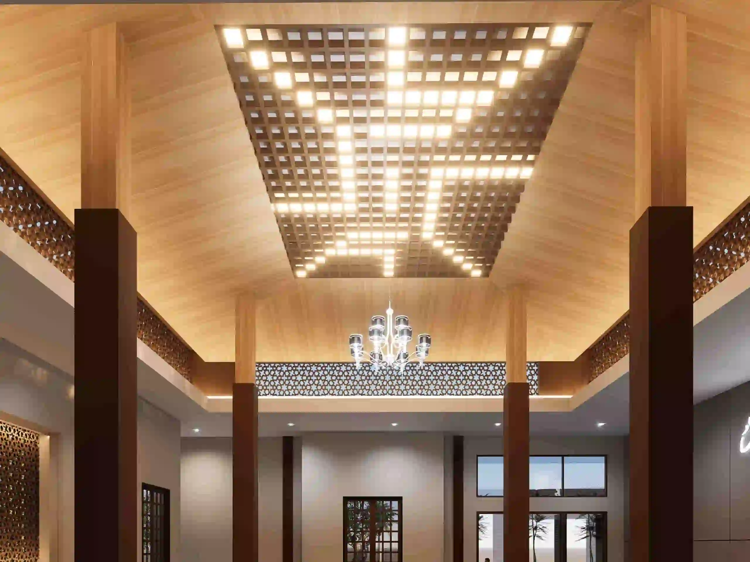 Desain tempat ibadah yang menggabungkan tradisi dan modernitas